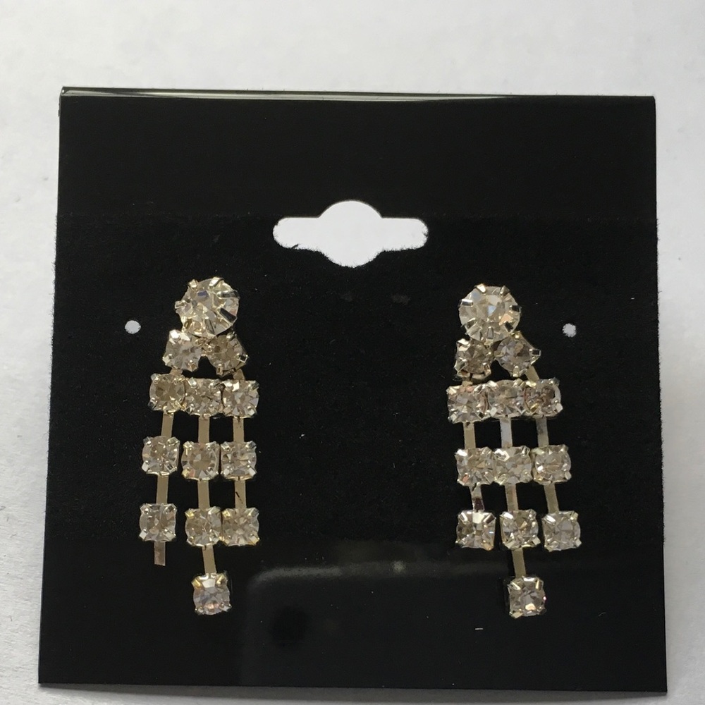 Crystal Rhinestone Earrings